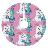 Lelijke kerst spook kerstcactus kerstboom rok (Voorkant)