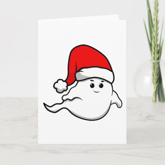 lelijke kerst spook santa claus griezelig engerd (Voorkant)