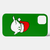 lelijke kerst spookachtig grof groen Case-Mate iPhone case (Achterkant (horizontaal))