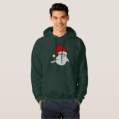 lelijke kerst spookachtig grof groen hoodie (Voorkant volledig)