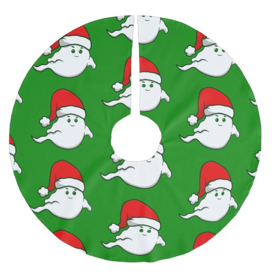 lelijke kerst spookachtig grof groen kerstboom rok (Voorkant)