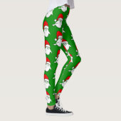 lelijke kerst spookachtig grof groen leggings (Rechts)