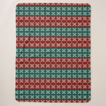 Lelijke kerst trui gebreid traditioneel patroon 2