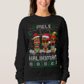 Lelijke kerst trui Mele Kalikimaka Hawaiian XM (Voorkant)