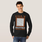 Lelijke kerst trui met spiegel Graphic Funny X T-shirt (Voorkant volledig)