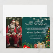 Lelijke kerst trui Party uitnodigen Bedankkaart (Voorkant / Achterkant)