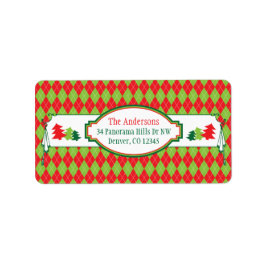 Lelijke kerst trui Party Xmas retour adres Etiket