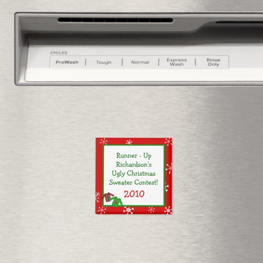 Lelijke kerst truien kleine truien magneten (Insitu (Vaatwasser))