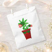 Lelijke kerst Venus Flytrap Holly Bedankzakje (Geknipt)
