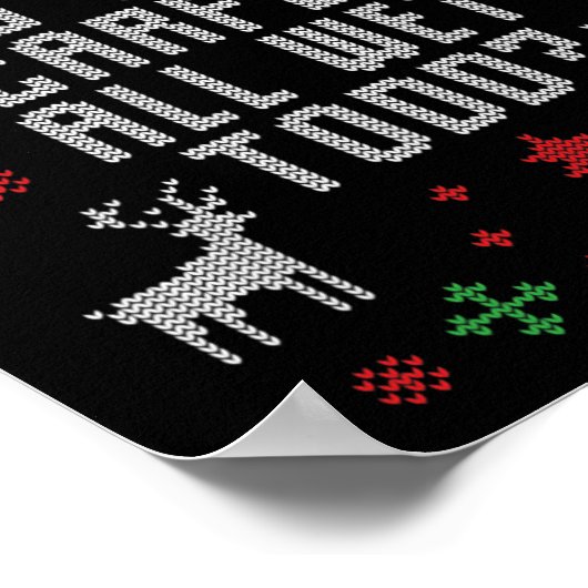 Lelijke kerst Waarom is het tapijt nat Todd Poster (Hoek)