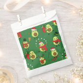 Lelijke Kerstavocado Santa Winter Bedankzakje (Geknipt)