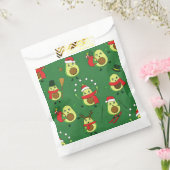 Lelijke Kerstavocado Santa Winter Bedankzakje (Gezegeld)