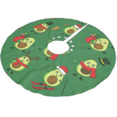 Lelijke Kerstavocado Santa Winter Kerstboom Rok (Gekanteld)