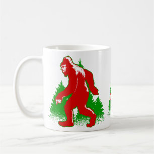 lelijke kerstbeker yeti koffiemok