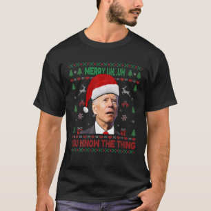 Lelijke kerstbevruchting... je kent de dunne... t-shirt