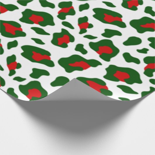 lelijke kerstblad cadeaupapier (Hoek)