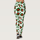 lelijke kerstblad leggings (Achterkant)