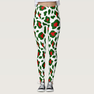 lelijke kerstblad leggings