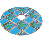 lelijke kerstboomrok voor kerstmis kerstboom rok (Gekanteld)