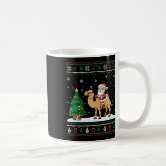 Lelijke kerstboomverlichting Kerstman Riding Bacto Koffiemok