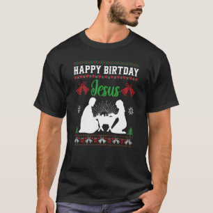Lelijke kerstcadeautjes met Sweater Happy Birthday T-shirt