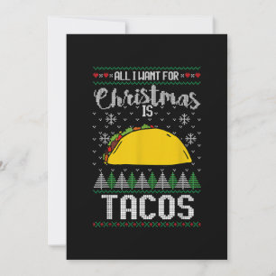 lelijke kerstcadeautjes voor Taco Lover alles wat Kaart