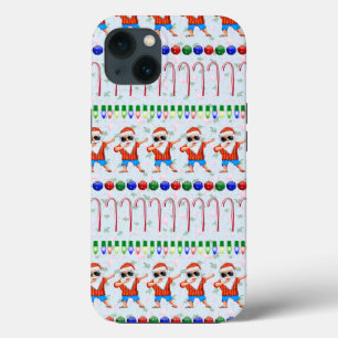 Lelijke kerstdabbing Santa Case-Mate iPhone Case