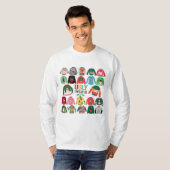 Lelijke kerstfeesttrui t-shirt (Voorkant volledig)