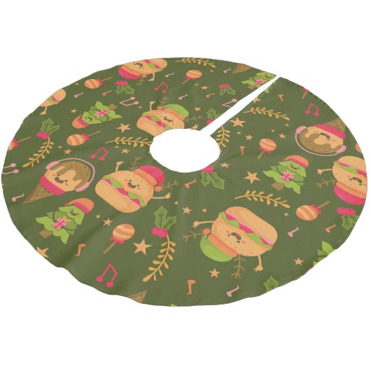 lelijke kerstijsburger kerstboom rok (Gekanteld)