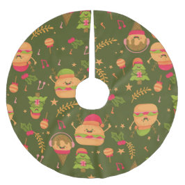 lelijke kerstijsburger kerstboom rok