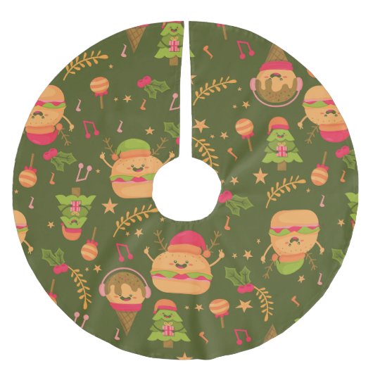 lelijke kerstijsburger kerstboom rok (Voorkant)