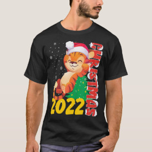 Lelijke Kerstkat Santa Ha Kat Kerstmis T-shirt