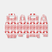 Lelijke kerstkeuken QR Code Happy Nieuwjaar! Bedankdoosjes (Uitgevouwen)