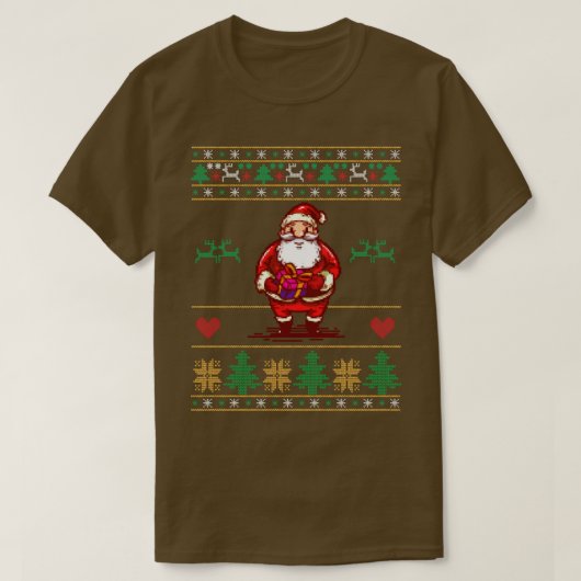 Lelijke Kerstman 3 T-shirt (Design voorkant)