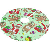 lelijke kerstman-kerstman-luiaard kerstboom rok (Gekanteld)