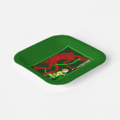 lelijke kerstman krampus kind Victoriaans Papieren Bordje (Gebogen)