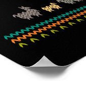 Lelijke Kerstman Trui Christelijke Godsdienst Jezu Poster (Hoek)