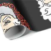 lelijke kerstmankerkledij cadeaupapier (Rol Hoek)