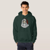 lelijke kerstmankerkledij hoodie (Voorkant volledig)