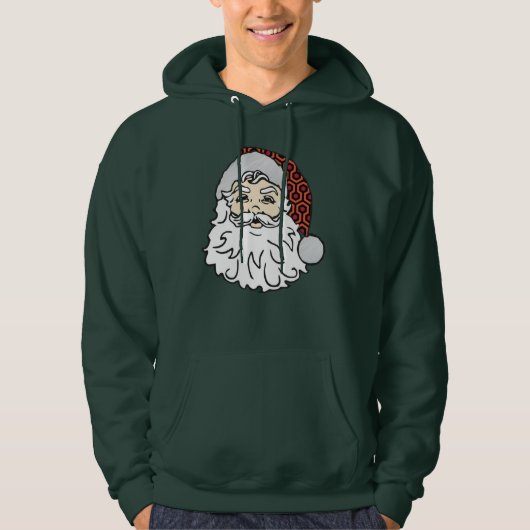 lelijke kerstmankerkledij hoodie (Voorkant)
