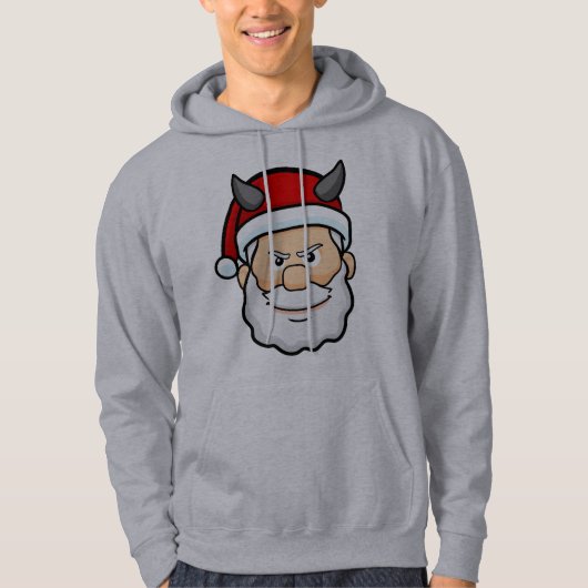 lelijke kerstmankerlaan hoodie (Voorkant)