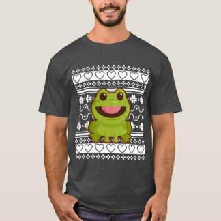 Lelijke Kerstmankleding Kerstkikker grappig T-shirt