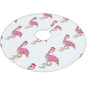lelijke kerstmansanta claus flamingo kerstboom rok (Gekanteld)
