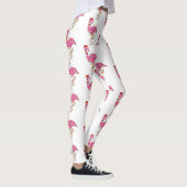 lelijke kerstmansanta claus flamingo leggings (Rechts)