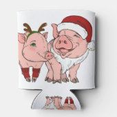 lelijke kerstmis blikjeskoeler (Achterkant)