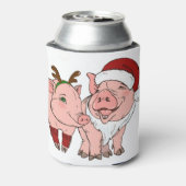 lelijke kerstmis blikjeskoeler (Blikje Achterkant)