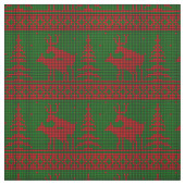 lelijke kerstmis met rendier stof (Swatch)