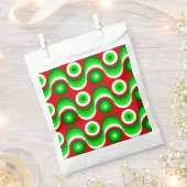 Lelijke Kerstmis Mod Groovy Red Bedankzakje (Geknipt)