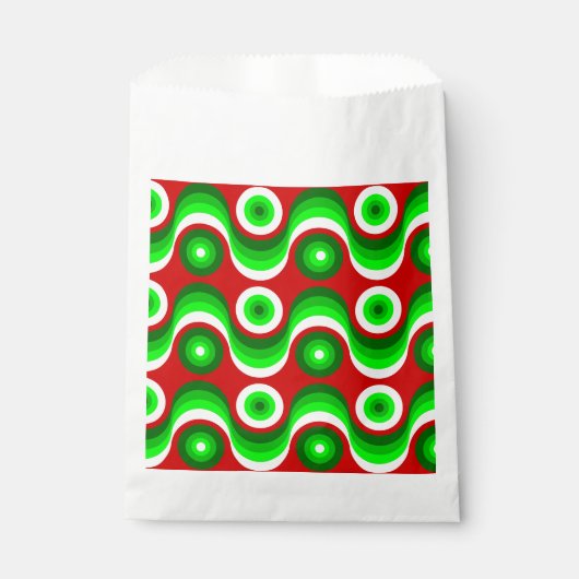 Lelijke Kerstmis Mod Groovy Red Bedankzakje (Voorkant)
