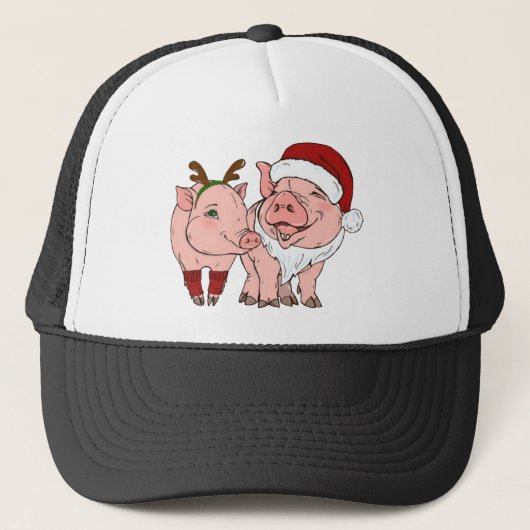 lelijke kerstmis trucker pet (Voorkant)